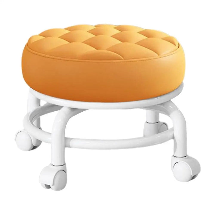 Tabouret Roulant Ergonomique Réglable avec Siège Rotatif à 360° - Flexibilité et Confort 6
