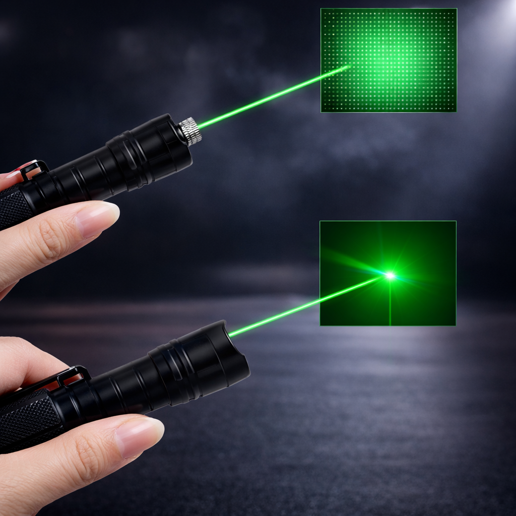 Rechargeable Green Laser Pointer Long Range Precision Tool