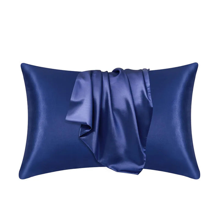 Taie d'Oreiller en Soie 100% Mûrier Hypoallergénique et Respirante - Luxe pour Peau et Cheveux 50x75 cm, Plusieurs Couleurs 3