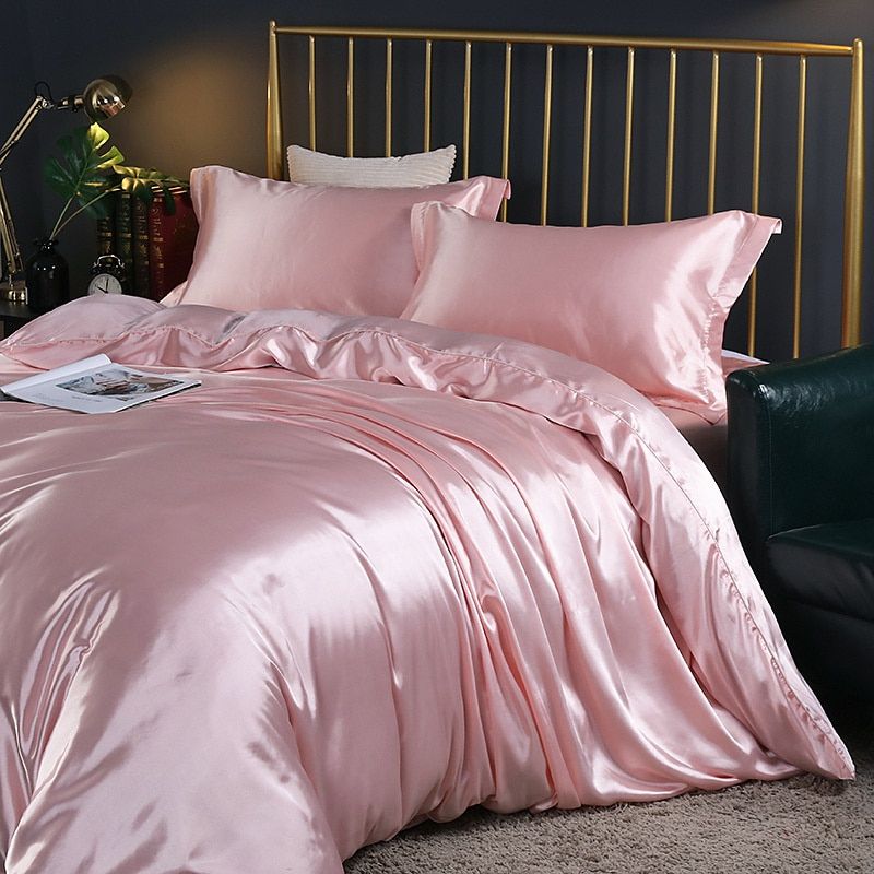 Taie d'Oreiller en Soie Hypoallergénique 48x74 cm - Confort Optimal pour Peaux Sensibles 1