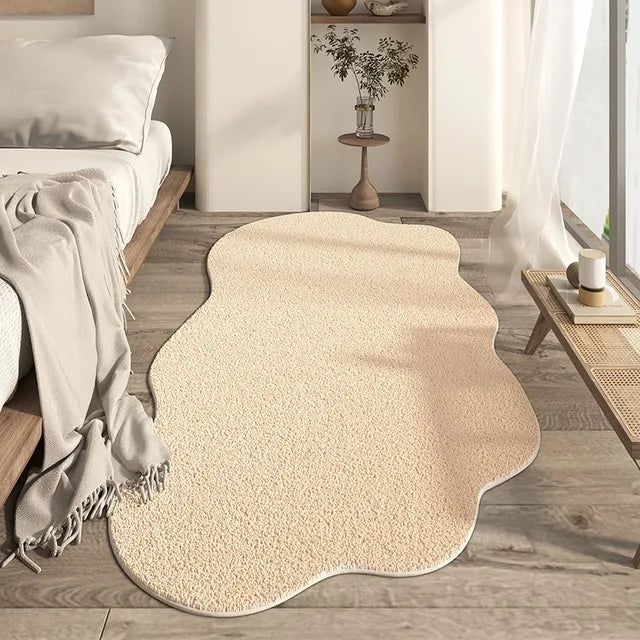 Tapis Doux Antidérapant pour Salon et Chambre – Tapis Moelleux en Polyester, Confort Optimal et Entretien Facile 1