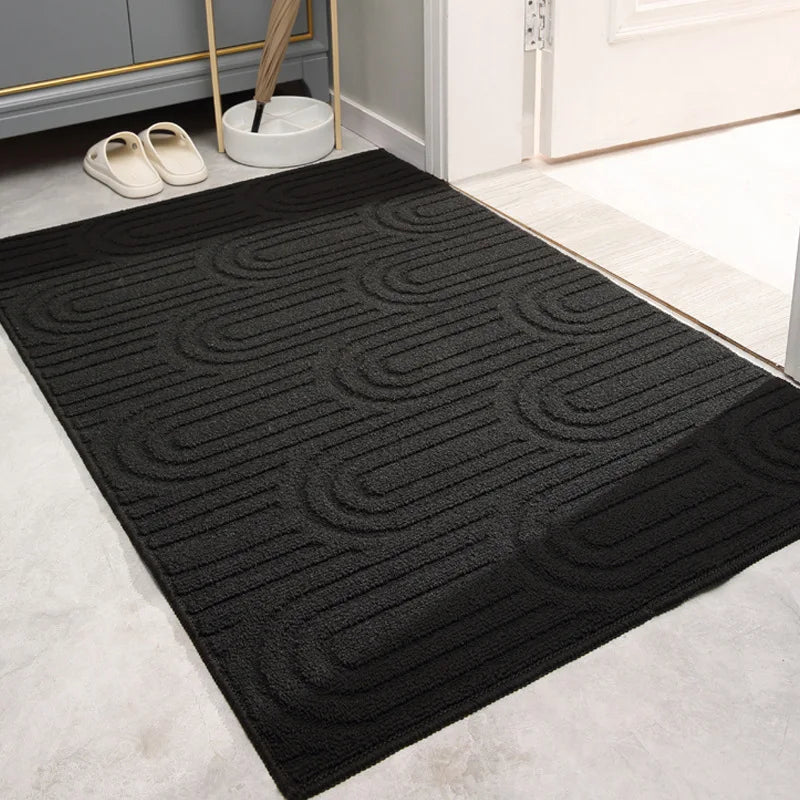 Tapis d'Entrée Intérieur Antidérapant en Polypropylène au Design Marocain – Grattoir à Chaussures Élégant et Pratique 0