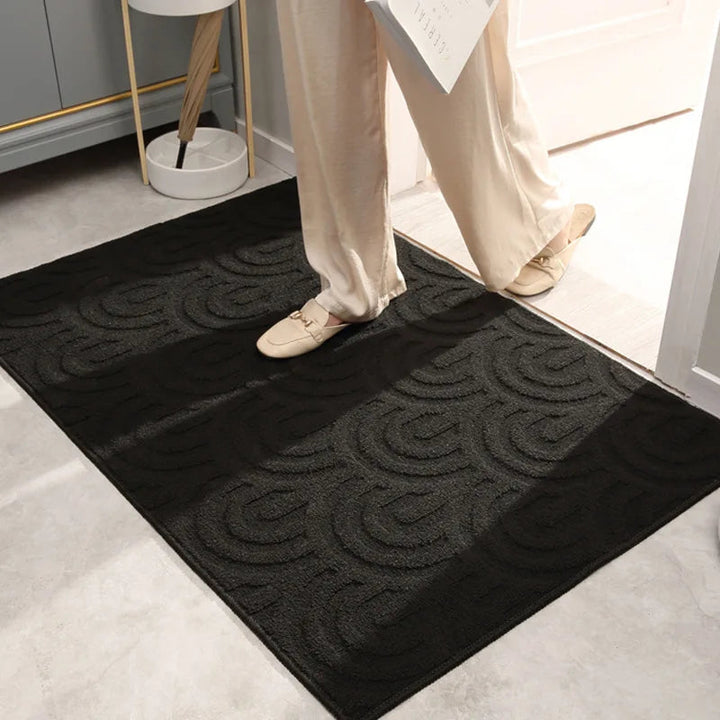 Tapis d'Entrée Intérieur Antidérapant en Polypropylène au Design Marocain – Grattoir à Chaussures Élégant et Pratique 4