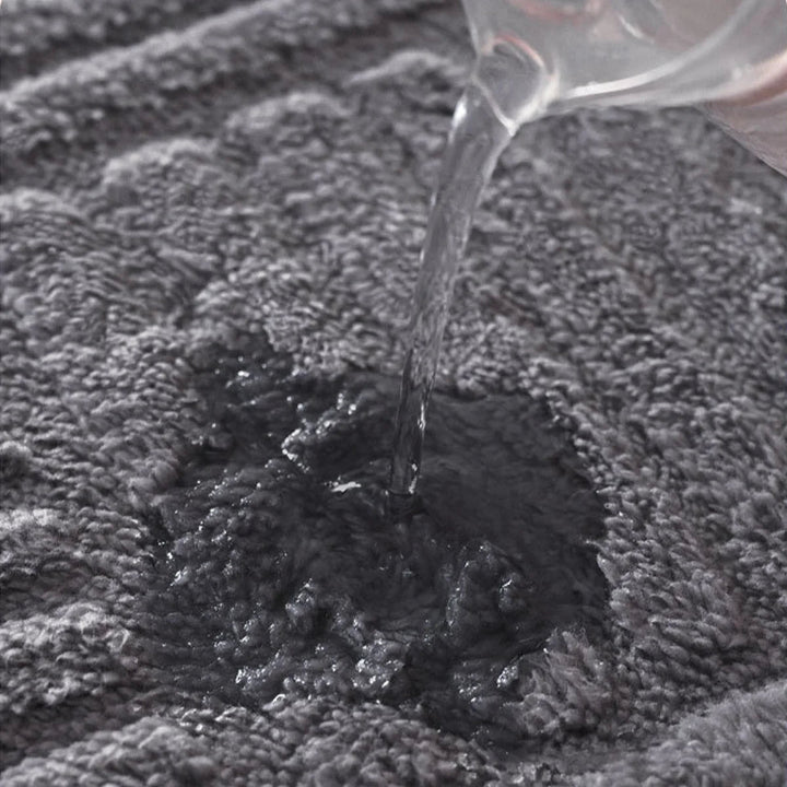 Tapis de Bain Antidérapant Épais en Coton – Tapis de Salle de Bain Doux et Absorbant 40x60 cm, 50x80 cm 5