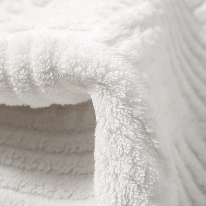 Tapis de Bain Antidérapant Épais en Coton – Tapis de Salle de Bain Doux et Absorbant 40x60 cm, 50x80 cm 7