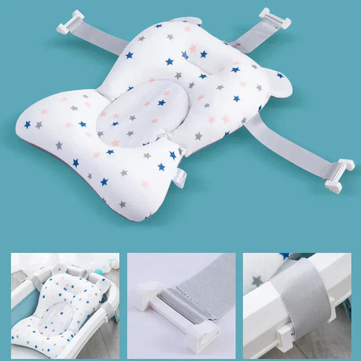 Tapis de Bain Antidérapant Ergonomique pour Bébé – Confort et Sécurité, 60x40 cm, Mousse PVC Douce 2