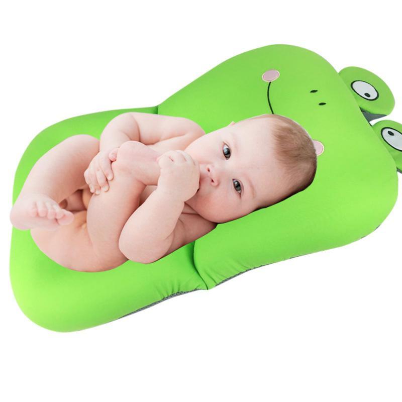 Tapis de Bain Antidérapant Ergonomique pour Bébé en Tissu Lycra – Confort et Sécurité, 55 x 35 cm 0