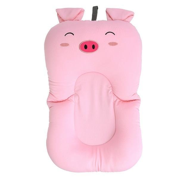 Tapis de Bain Antidérapant Ergonomique pour Bébé en Tissu Lycra – Confort et Sécurité, 55 x 35 cm 14