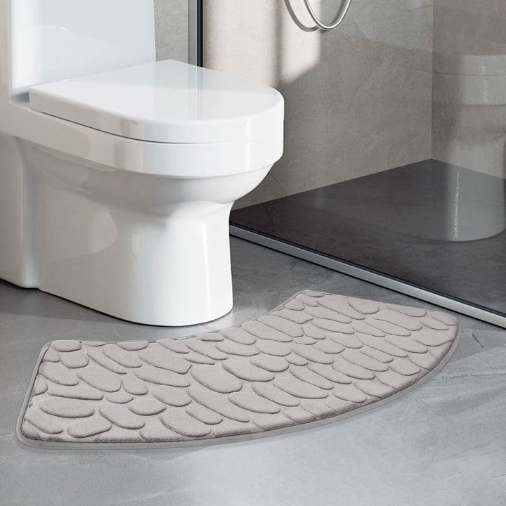 Tapis de Bain Antidérapant Incurvé – Design Élégant et Confort Optimal pour Salle de Bain 3