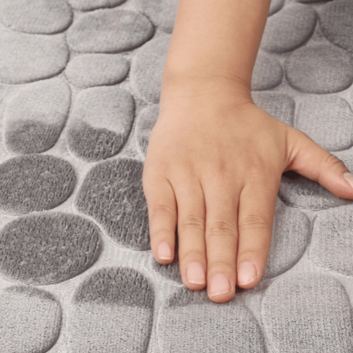 Tapis de Bain Antidérapant Incurvé – Design Élégant et Confort Optimal pour Salle de Bain 4