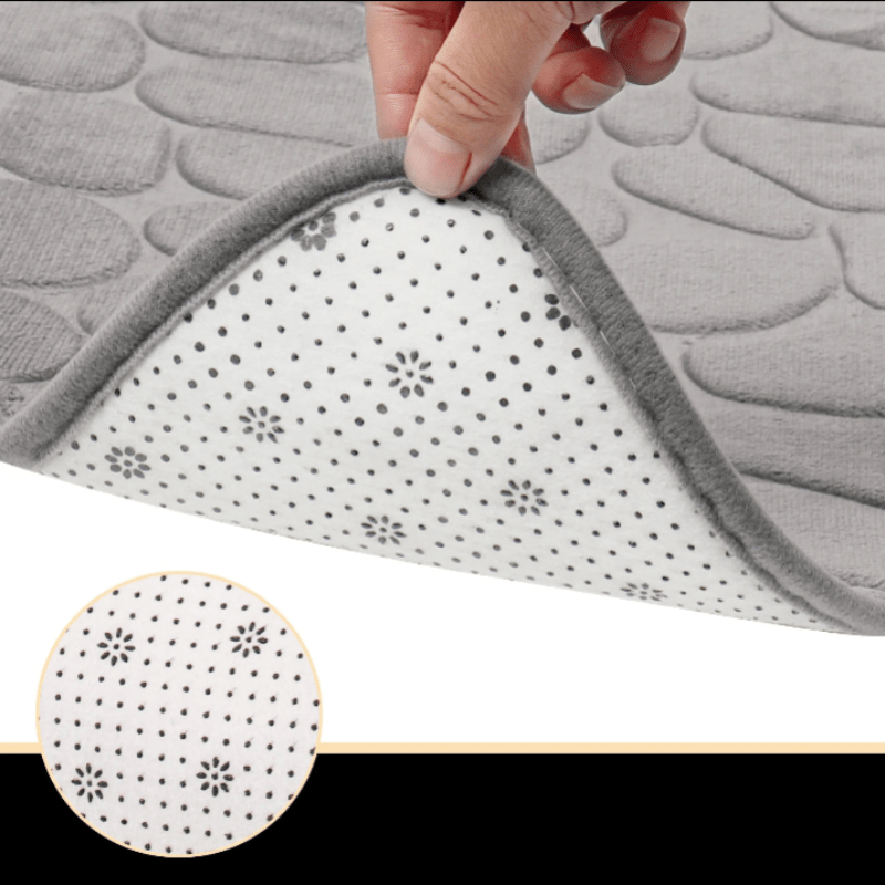 Tapis de Bain Antidérapant Incurvé – Design Élégant et Confort Optimal pour Salle de Bain 5