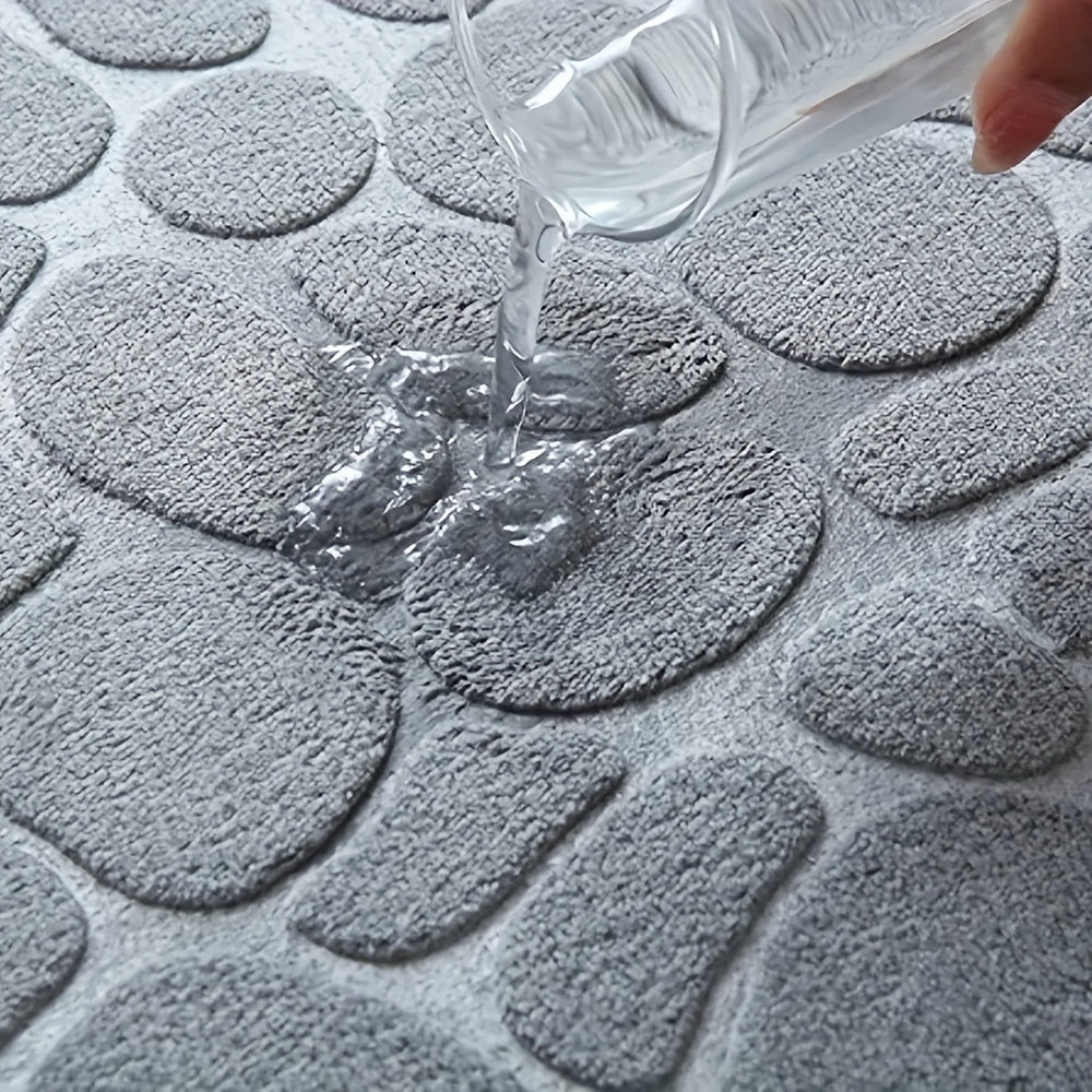 Tapis de Bain Antidérapant Lavable 50x120 cm – Doux et Élégant pour Salle de Bain 1
