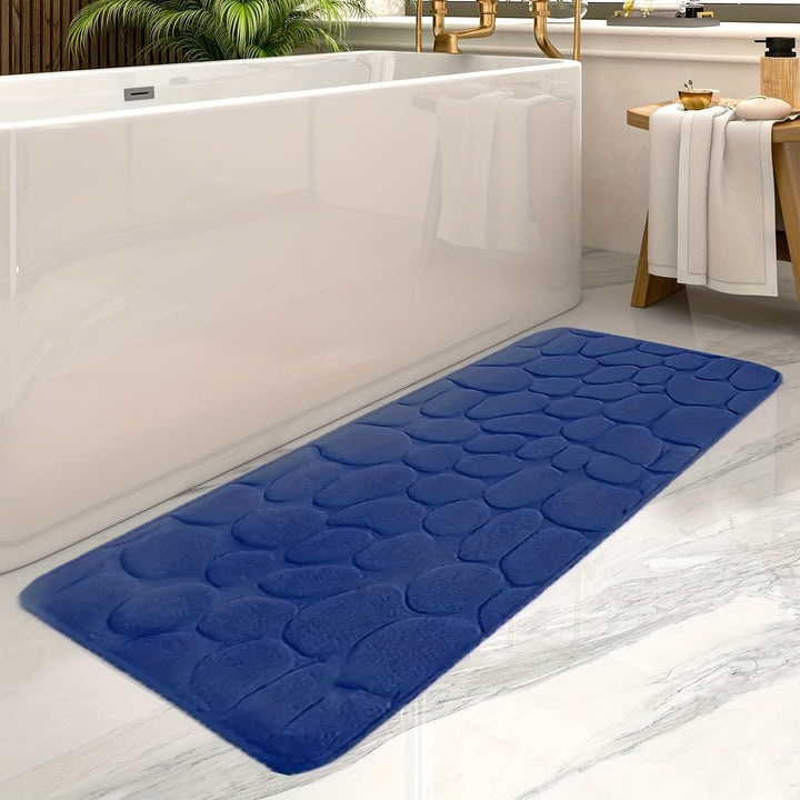 Tapis de Bain Antidérapant Lavable 50x120 cm – Doux et Élégant pour Salle de Bain 4