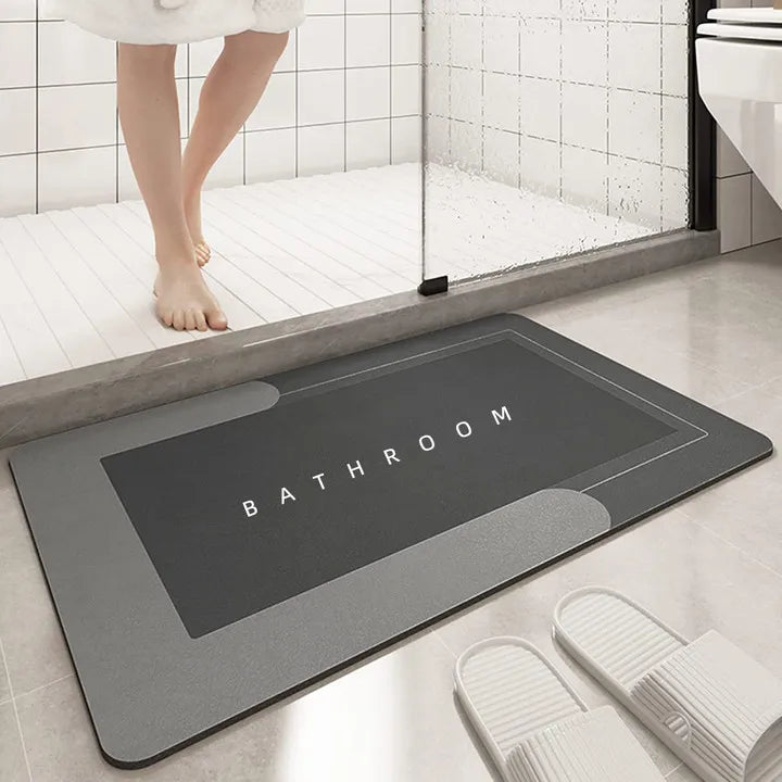 Tapis de Bain Antidérapant Super Absorbant – Design Moderne pour Salle de Bain et Cuisine 3