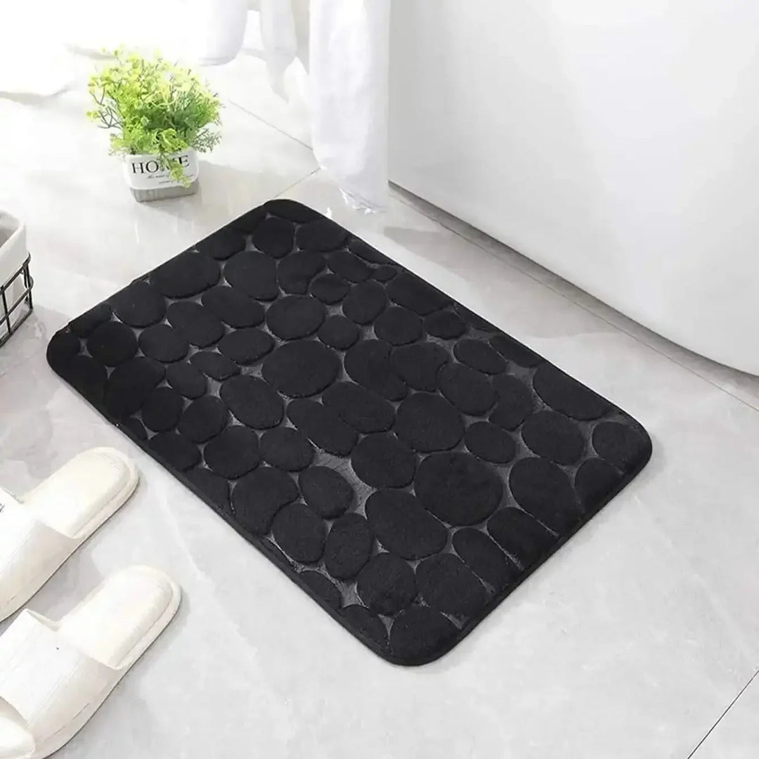 Tapis de Bain Antidérapant Ultra Doux en Velours Corail – Lavable en Machine, Disponible en Plusieurs Tailles 4