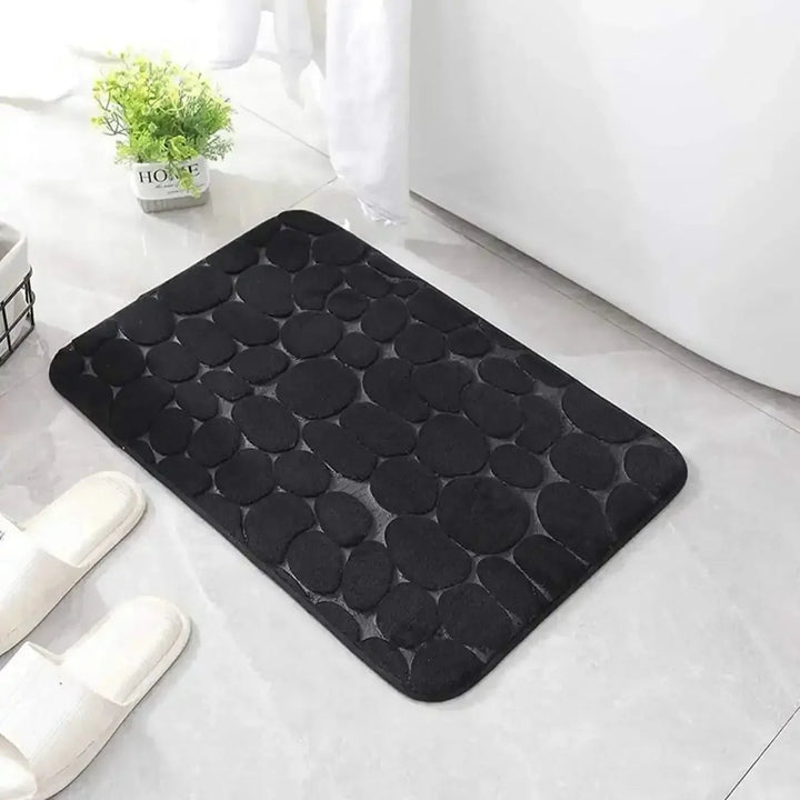 Tapis de Bain Antidérapant Ultra Doux en Velours Corail – Lavable en Machine, Disponible en Plusieurs Tailles 4