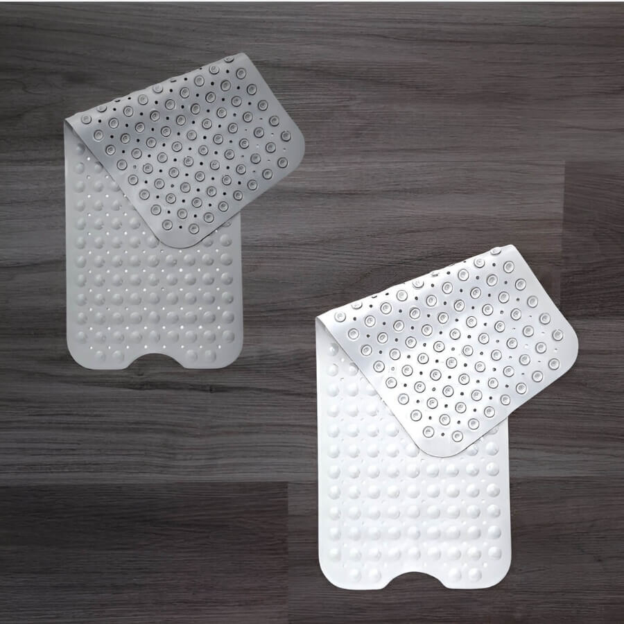 Tapis de Bain Antidérapant avec Ventouses – Tapis Salle de Bain Doux et Sécurisé 70 x 40 cm – Confort et Adhérence Optimale 2