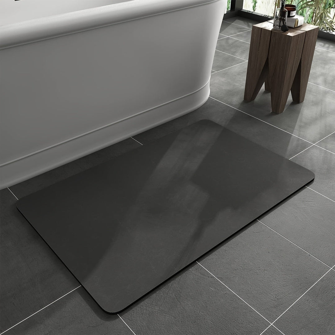 Tapis de Bain Antidérapant en Diatomite – Séchage Rapide et Design Moderne pour Salle de Bain et Douche 40x60 cm 2