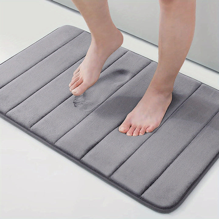 Tapis de Bain Antidérapant en Microfibre à Séchage Rapide – Tapis Salle de Bain Super Absorbant 50x80 cm 2