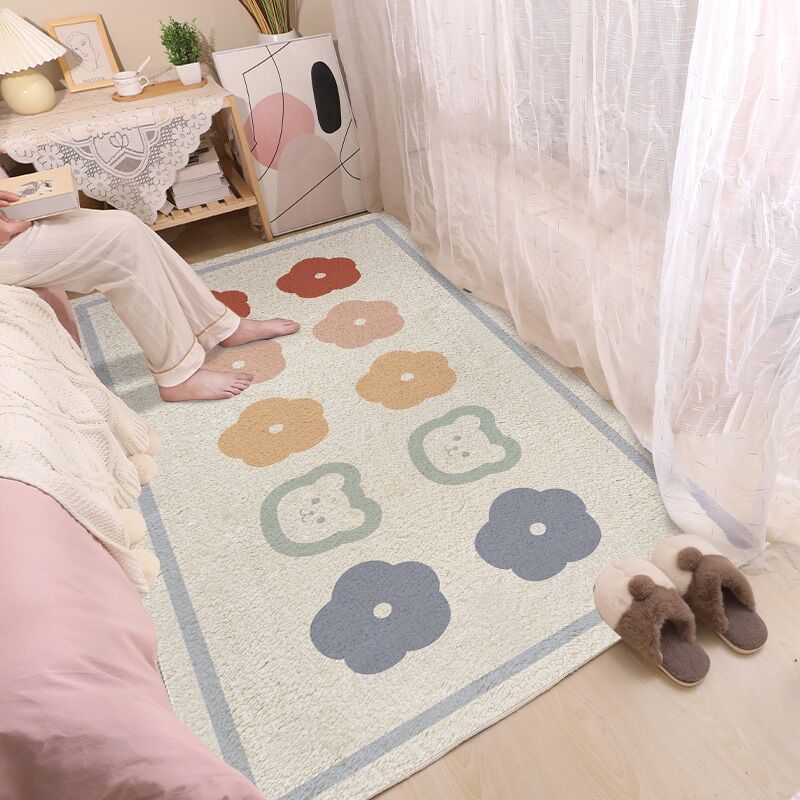 Tapis de Chambre Botanique Doux 40 x 120 cm – Design Élégant et Durable pour un Confort Optimal 1