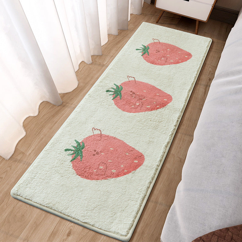 Tapis de Chambre Botanique Doux 40 x 120 cm – Design Élégant et Durable pour un Confort Optimal 2