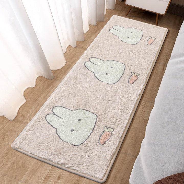 Tapis de Chambre Botanique Doux 40 x 120 cm – Design Élégant et Durable pour un Confort Optimal 7