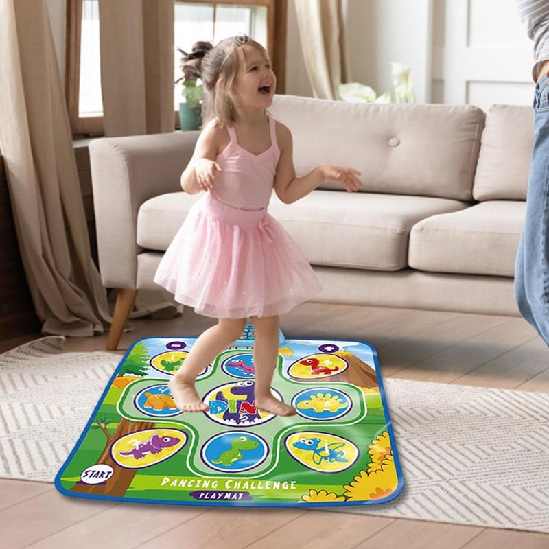 Tapis de Danse Interactif LED pour Enfants – Développement Moteur, 90 cm x 90 cm, Amusement et Activité Physique 3
