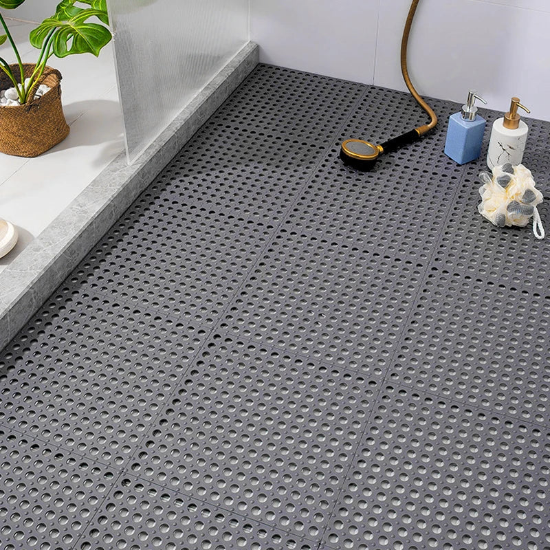 Tapis de Douche Antidérapant Étanche 30 cm x 30 cm – Tapis Salle de Bain Sécurisé et Facile à Entretenir 0