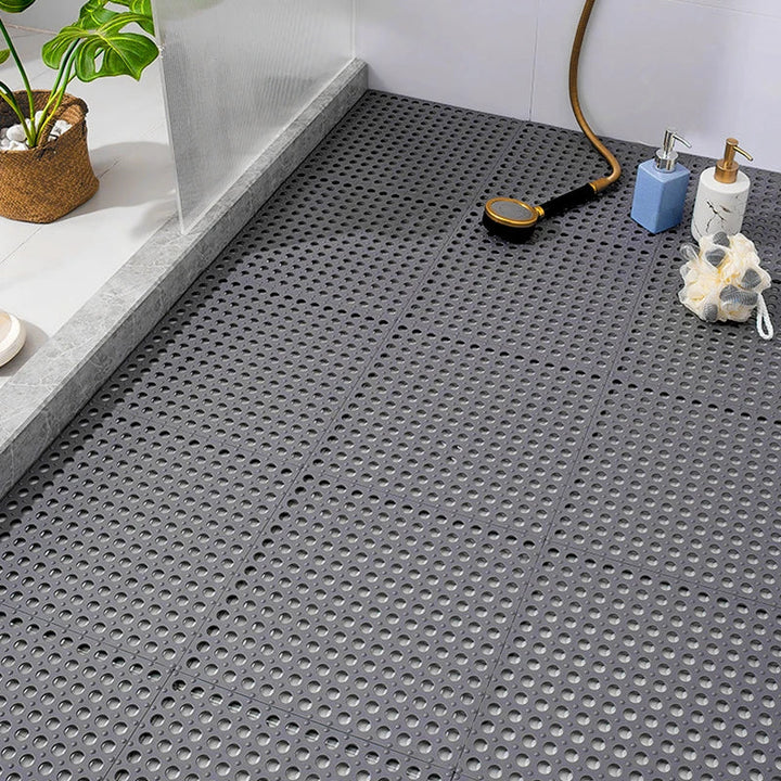 Tapis de Douche Antidérapant Étanche 30 cm x 30 cm – Tapis Salle de Bain Sécurisé et Facile à Entretenir 0