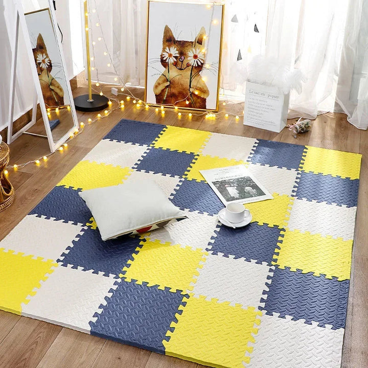 Tapis de Jeu Puzzle Mousse Amortissant pour Enfants – Couleurs Vives et Design Stimulant 120x90 cm 15