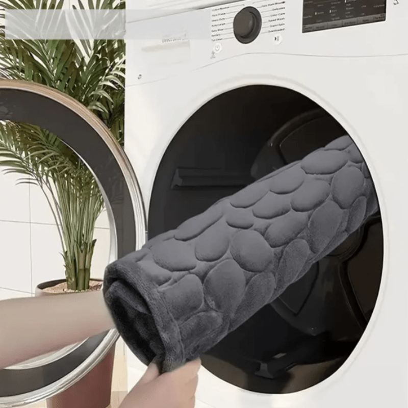 Tapis de Salle de Bain Absorbant Antidérapant – Grand Tapis Confortable pour Douche et Baignoire, Design Élégant 2