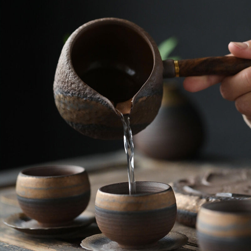 Théière Japonaise en Céramique Tokoname-Yaki 220 ml – Artisanat Unique avec Filtre en Céramique pour Dégustation de Thé 2
