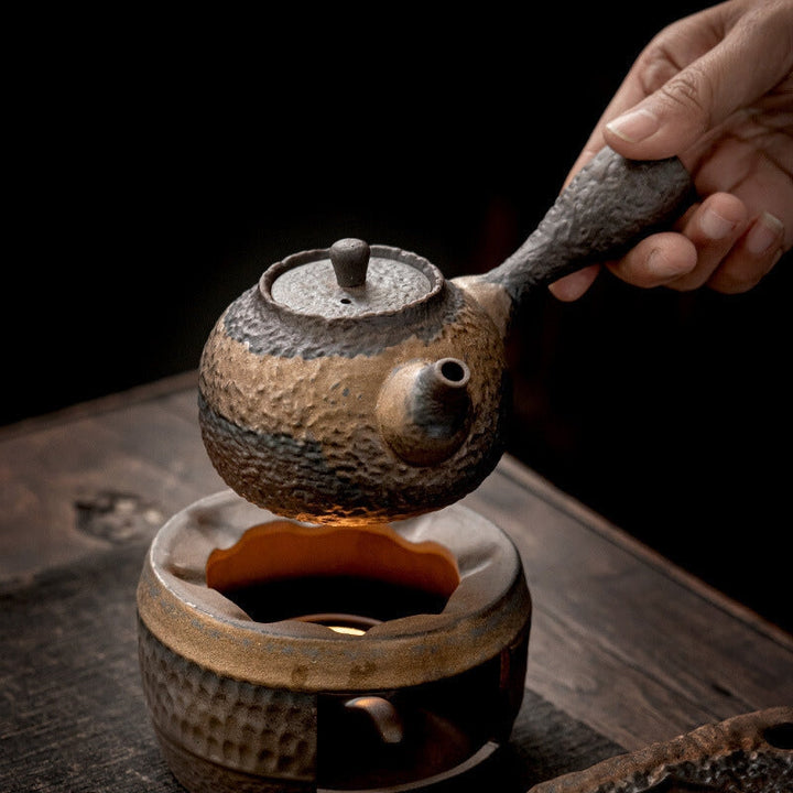 Théière Japonaise en Céramique Tokoname-Yaki 220 ml – Artisanat Unique avec Filtre en Céramique pour Dégustation de Thé 5