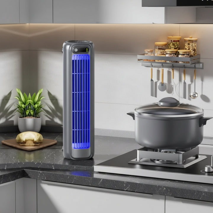 Portable Tower Fan Rechargeable Battery Quiet Operation