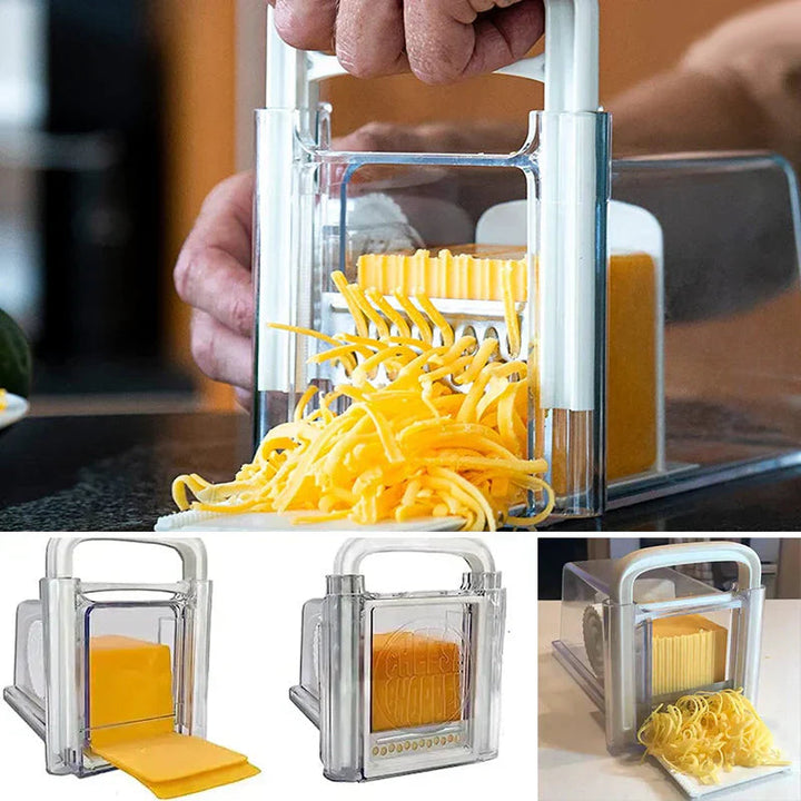Trancheuse à Fromage Multifonctionnelle – Ustensile de Cuisine Pratique pour Tranches Fines et Épaisses, Accessoire de Cuisine Moderne 0