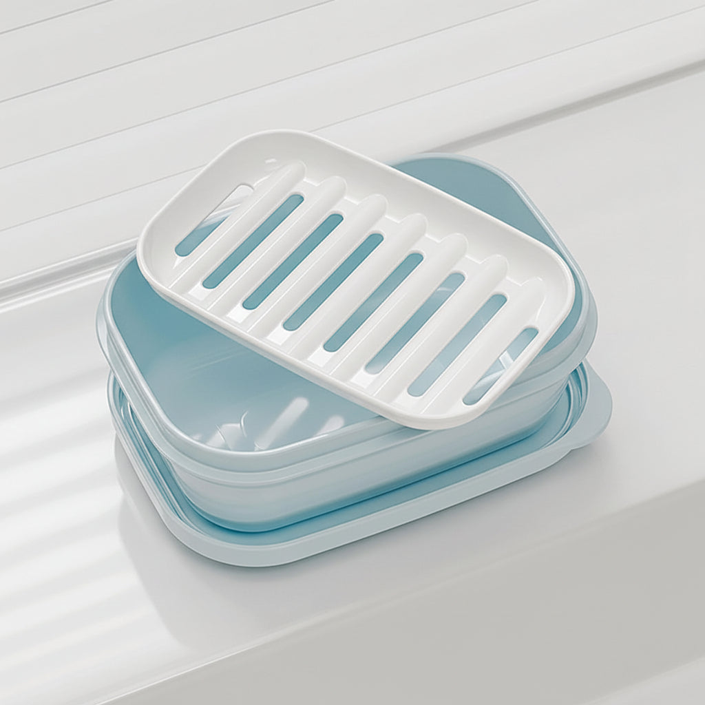 Travel Soap Case Leakproof Design Drainage Tray Soap Bars