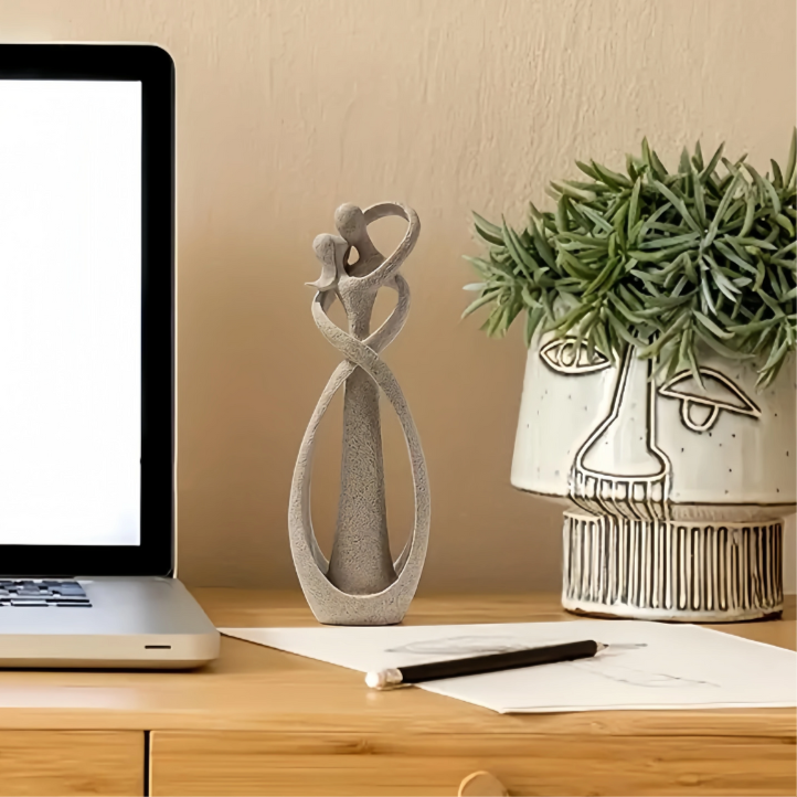 Un amour immense, une œuvre d'art unique. Un cadeau abstrait chargé d'émotions. 1