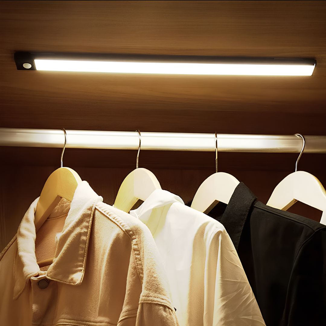 Motion Sensor Closet Light Wireless LED Under Cabinet Lamp