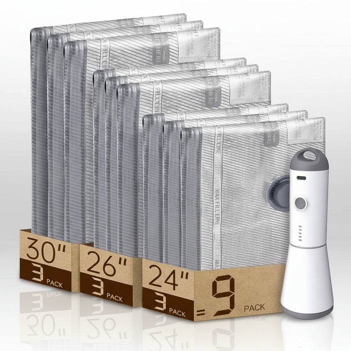 Vacuum Storage Bags Cordless Pump Travel Packing