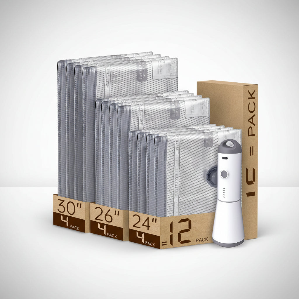 Vacuum Storage Bags Cordless Pump Travel Packing