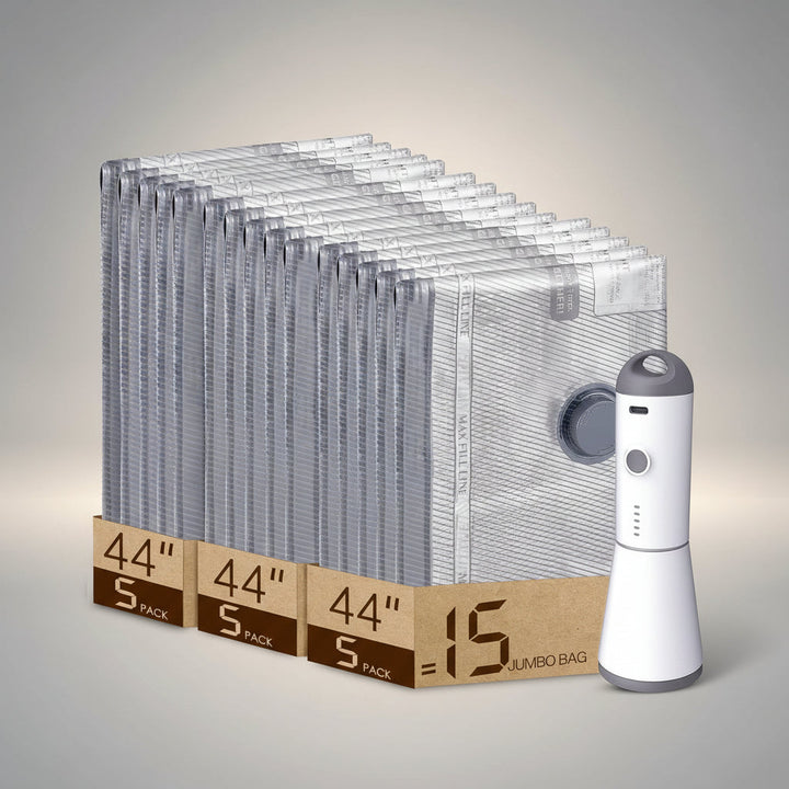 Vacuum Storage Bags Cordless Pump Travel Packing