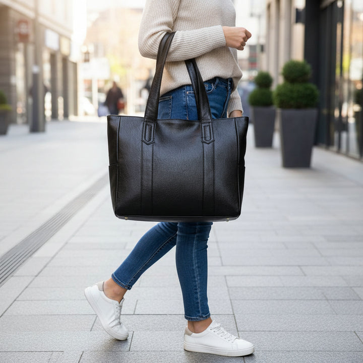 Tasche Damen Tote Bag Gross Schultertasche Vintage