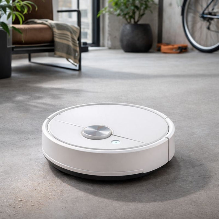 Roboterstaubsauger mit Wischfunktion und KI-Navigation Bodenreiniger