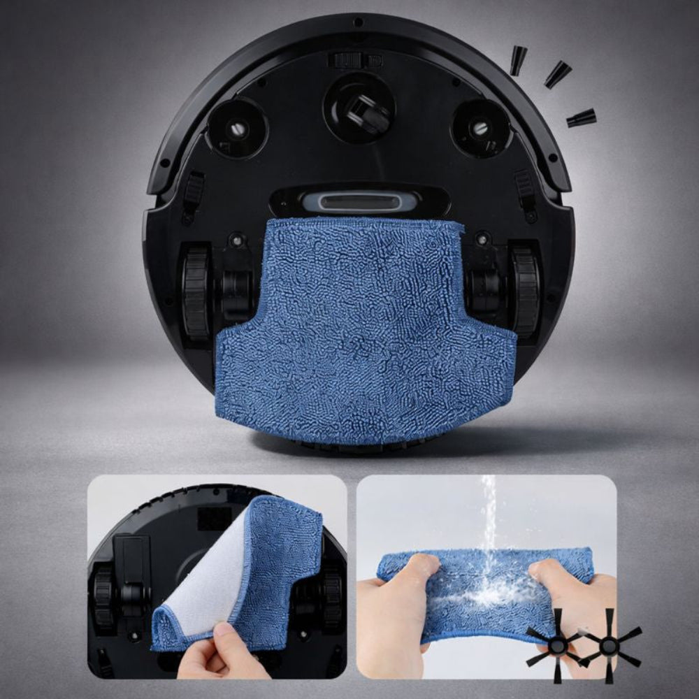 Roboterstaubsauger mit Wischfunktion und KI-Navigation Bodenreiniger