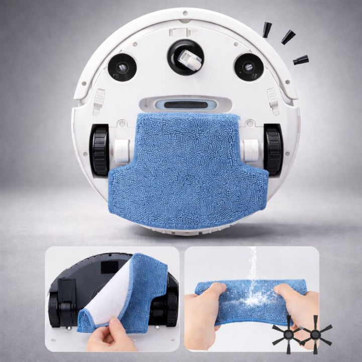 Roboterstaubsauger mit Wischfunktion und KI-Navigation Bodenreiniger
