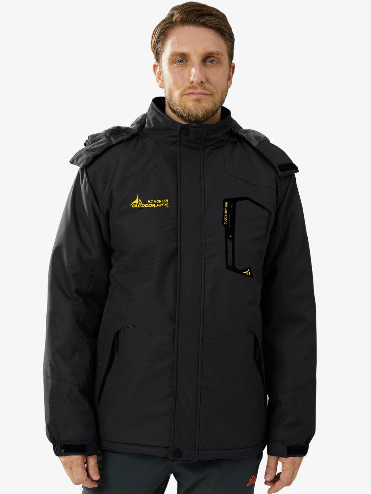 Veste de ski imperméable haut de gamme pour homme - Hiver, chaude et fonctionnelle 1
