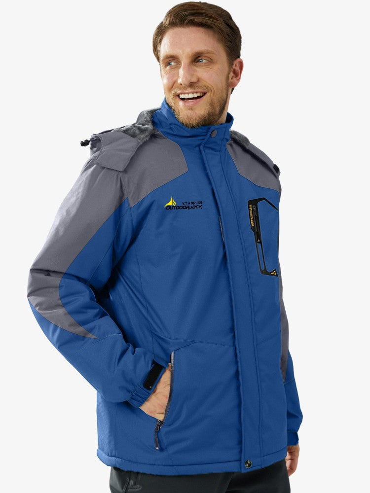 Veste de ski imperméable haut de gamme pour homme - Hiver, chaude et fonctionnelle 10