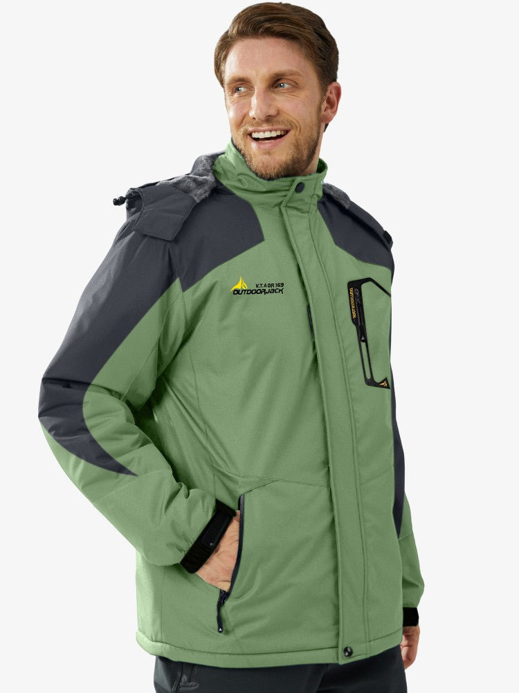 Veste de ski imperméable haut de gamme pour homme - Hiver, chaude et fonctionnelle 5