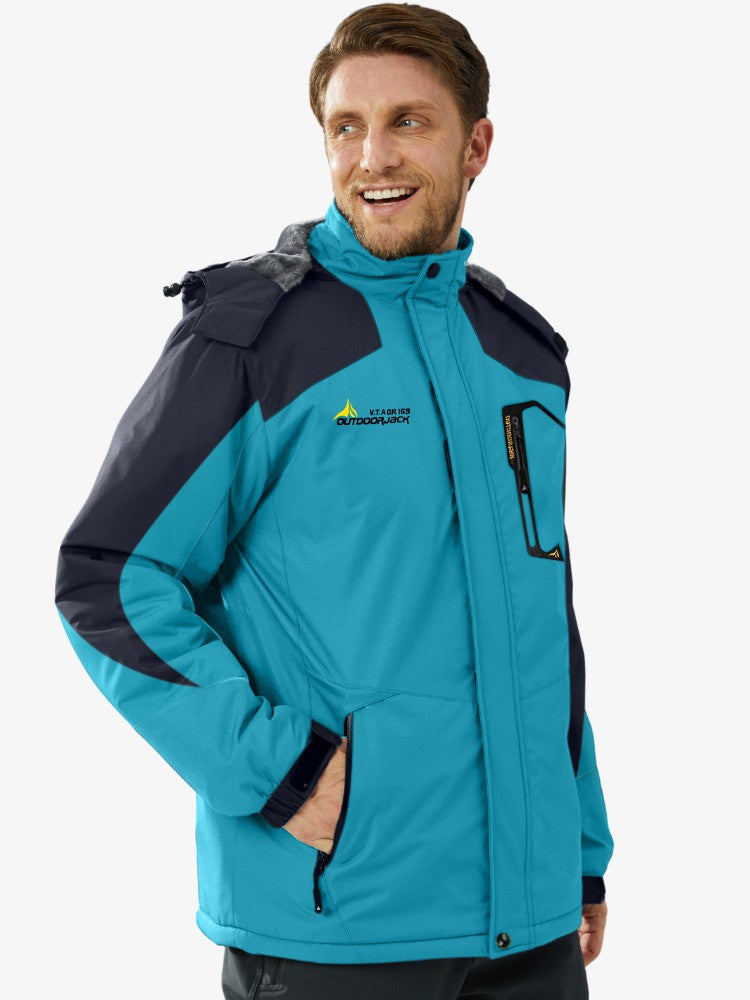 Veste de ski imperméable haut de gamme pour homme - Hiver, chaude et fonctionnelle 7