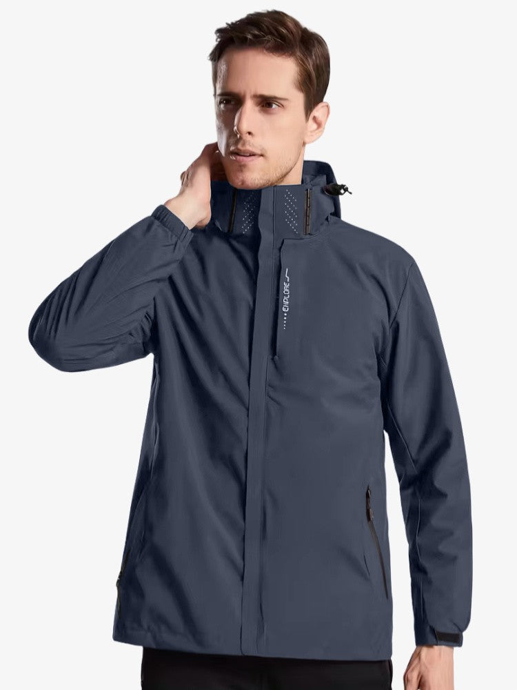 Veste imperméable coupe-vent pour homme - Légère et respirante 4